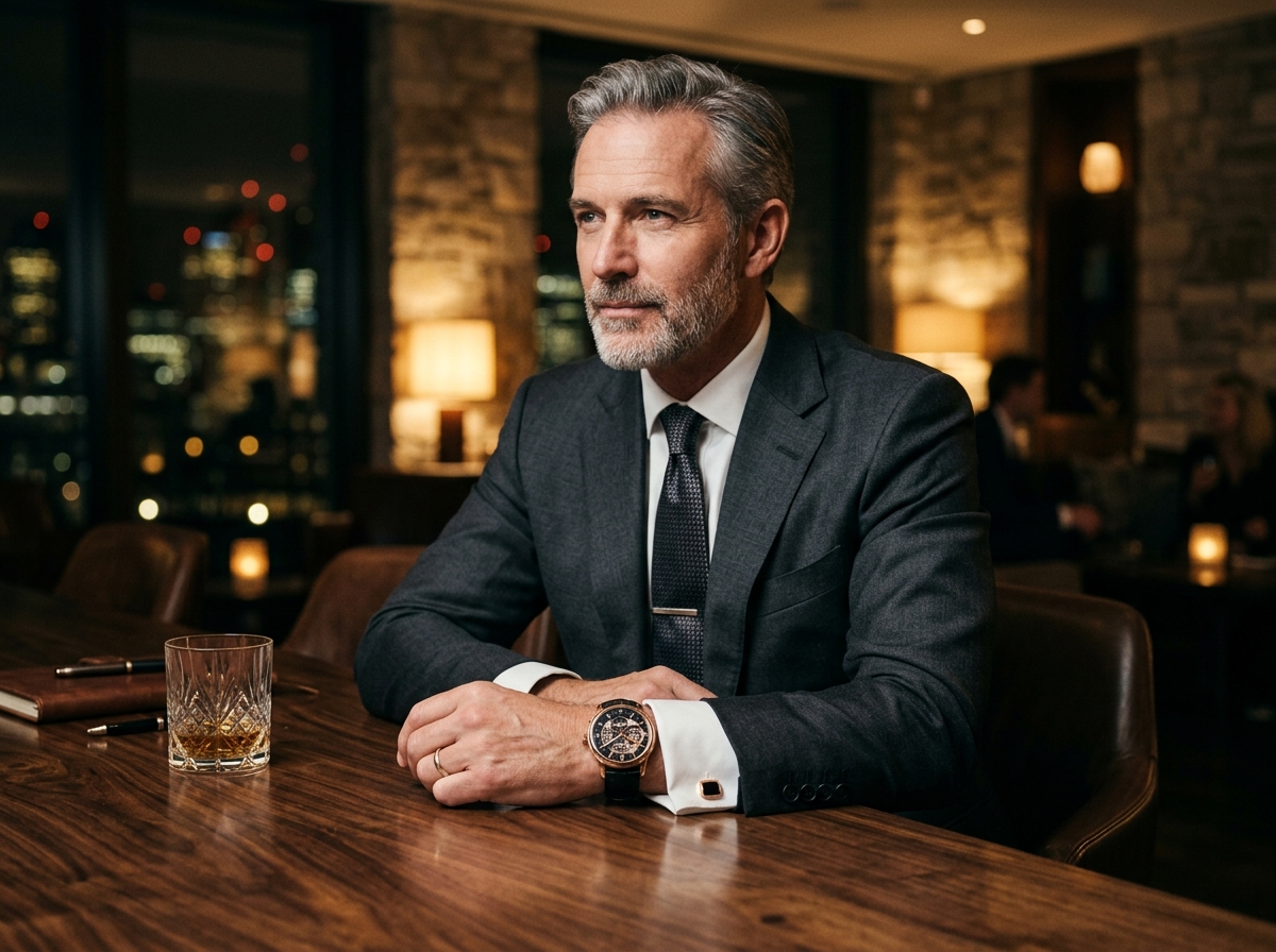 Men's Luxury Open Heart Watches