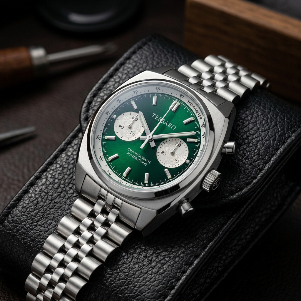 TESSARO Monza Racing Chronograph Watch